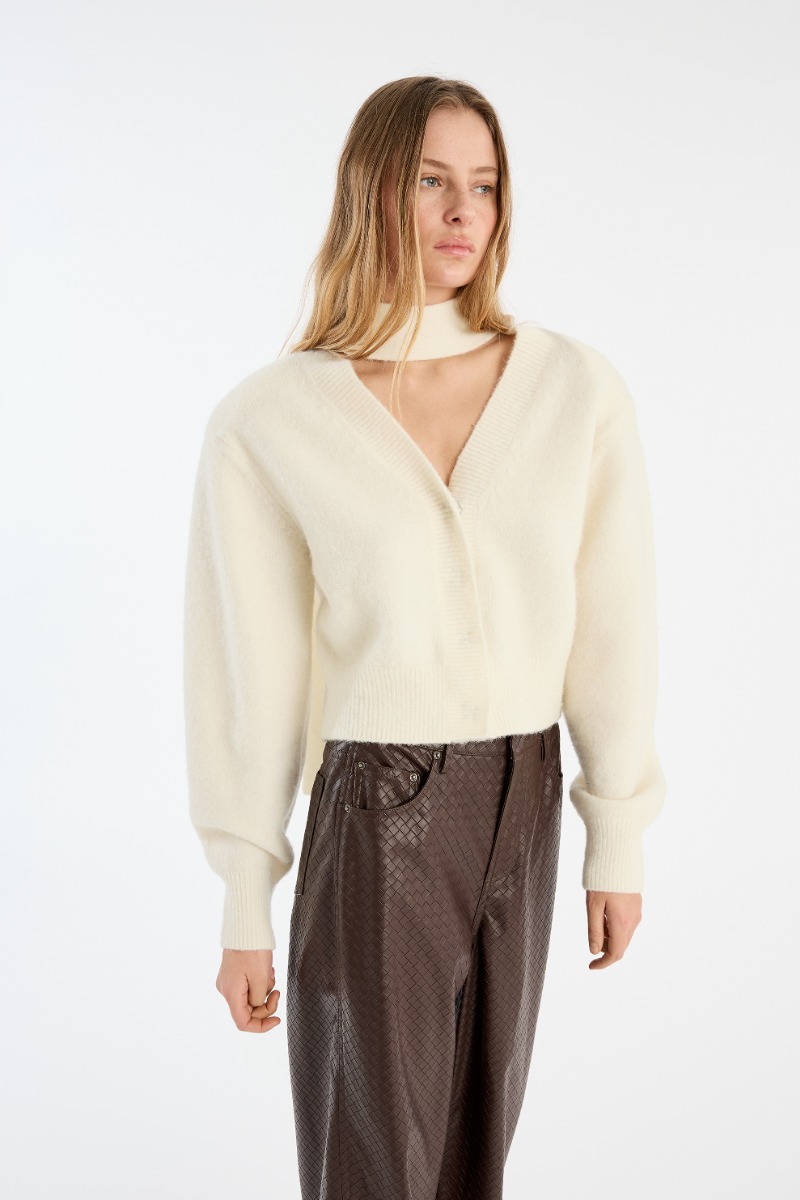 Wide Leg 5 Pocket Pants Dark Brown - ROTATE Birger Christensen Wide Leg 5 Pocket Pants Dark Brown - ROTATE Birger Christensen