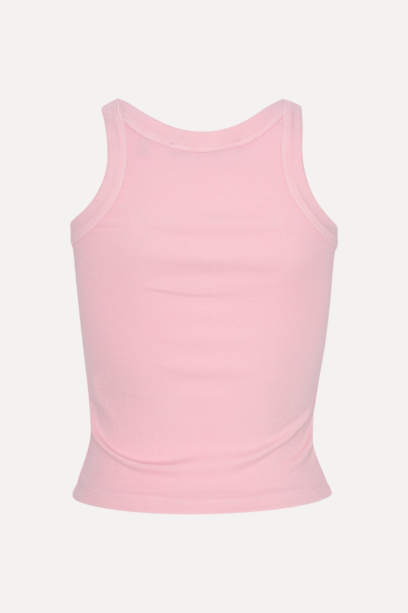 Pink tank top top