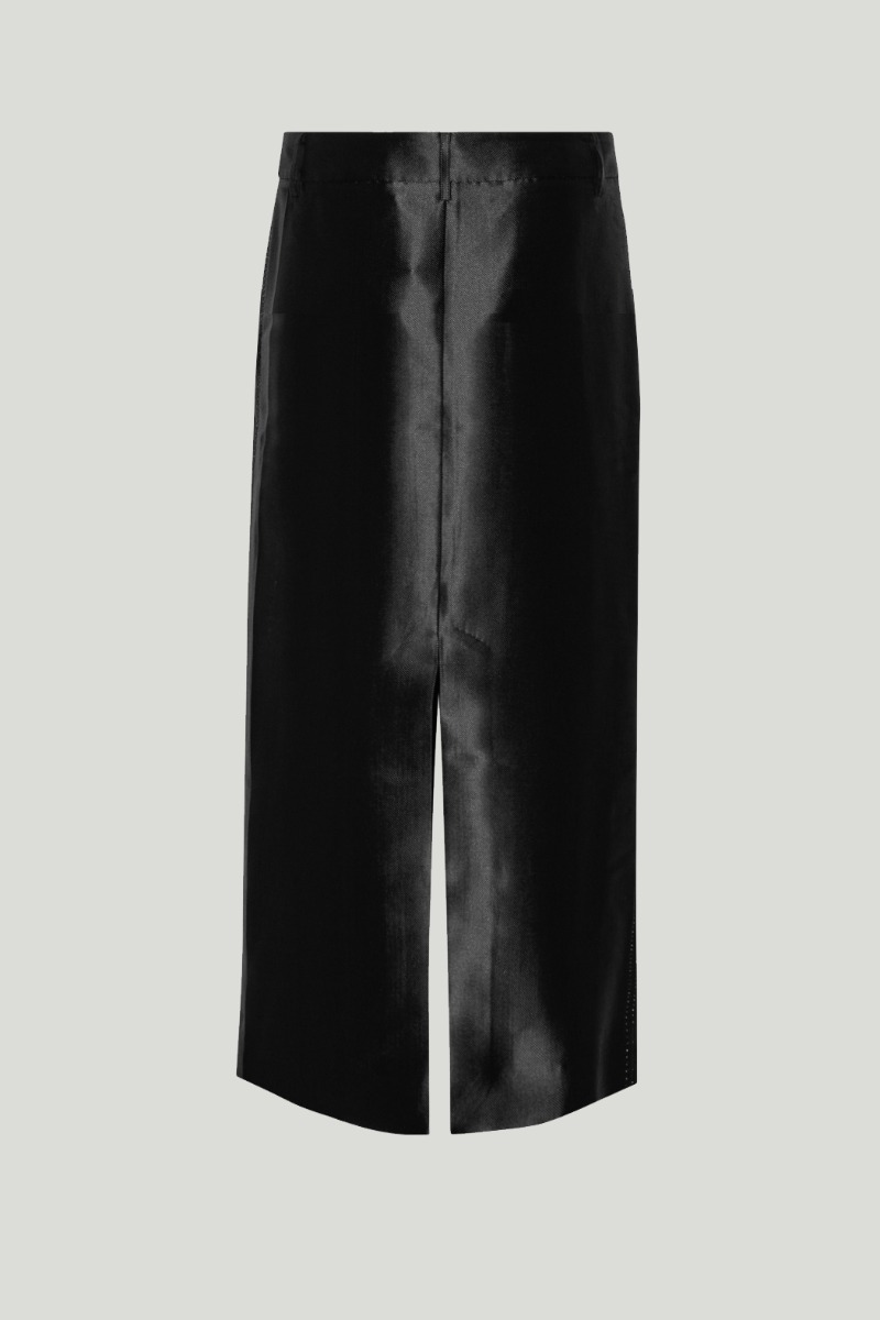 Embellished Maxi Skirt Black | ROTATE Birger Christensen