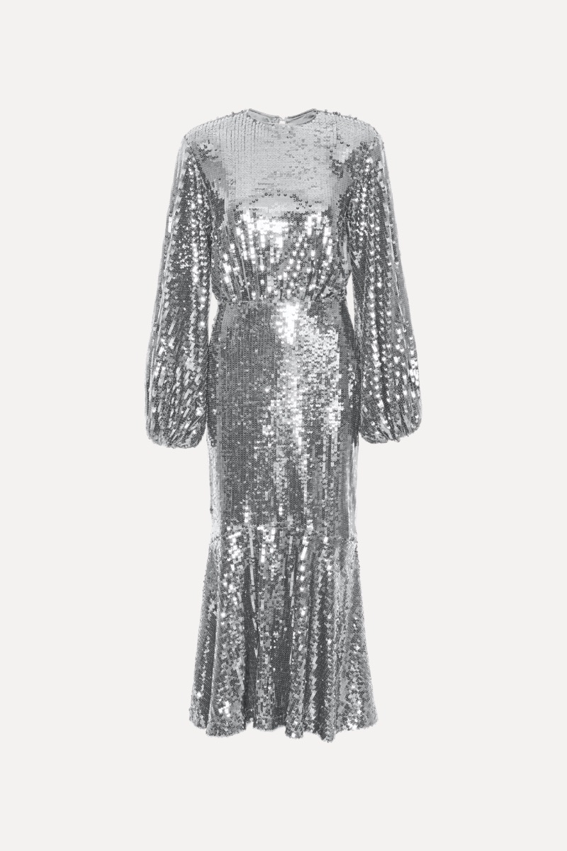 関税込【Rotate】Sequined maxi dress ROTATE BIRGER CHRISTENSEN Sequined recycled-satin maxi dress