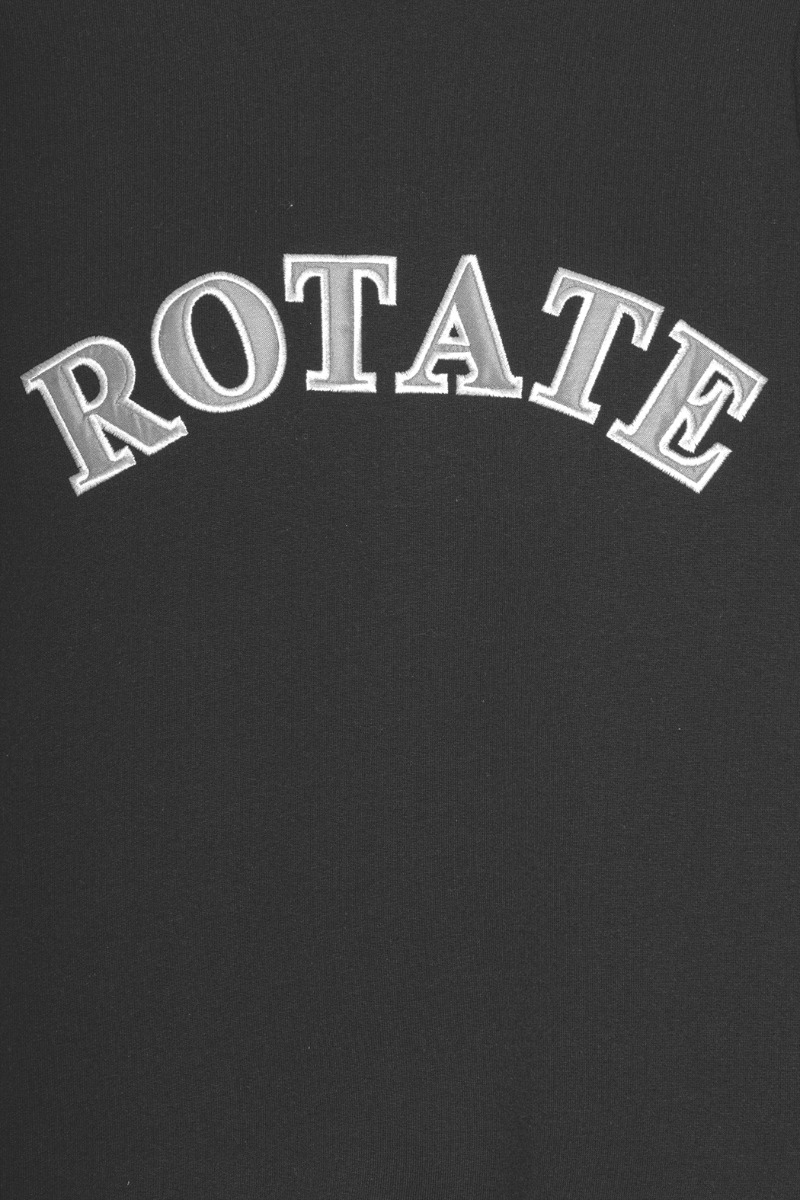 Sweat Logo Crewneck Black - ROTATE Birger Christensen