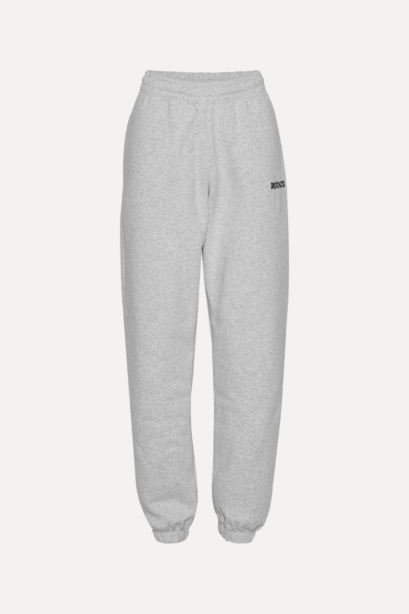 Sweatpants With Logo Grey ROTATE Birger Christensen