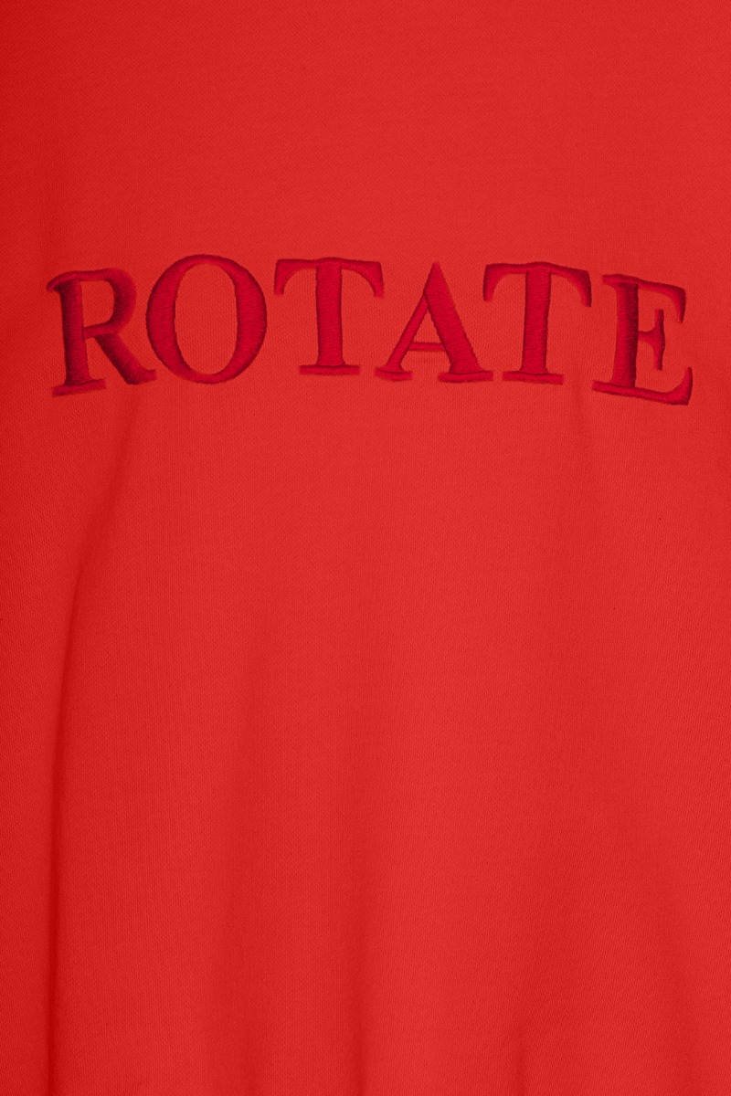 Sweat Logo Crewneck Red ROTATE Birger Christensen