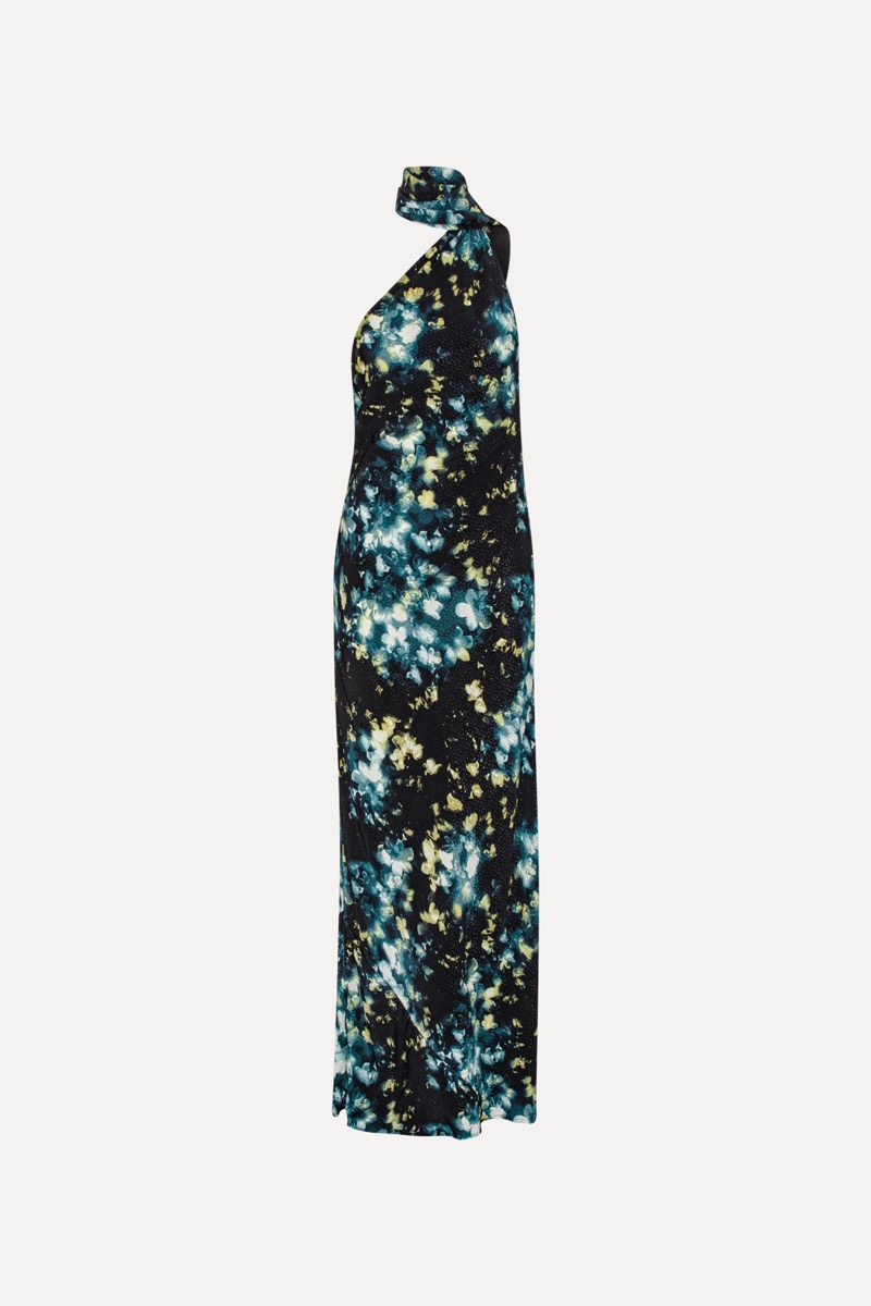 Nicholas ava floral tie neck maxi online
