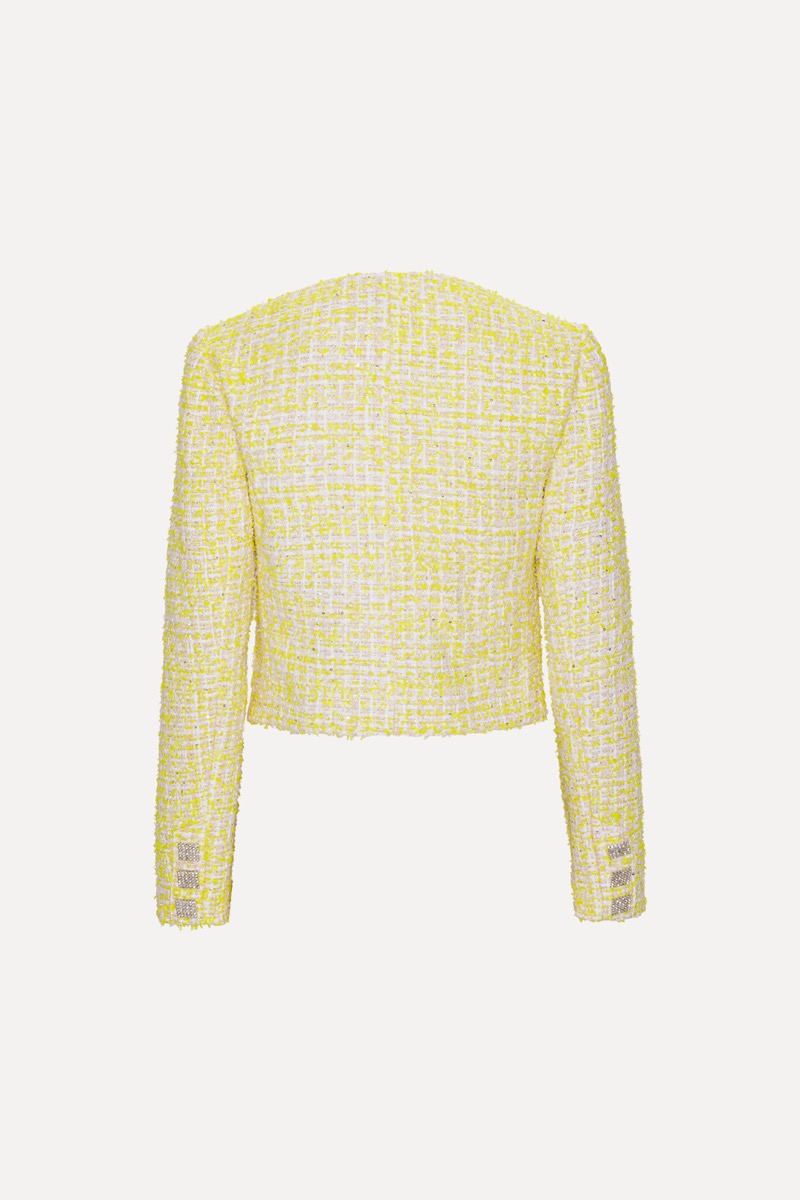 Pastel yellow jacket new arrivals