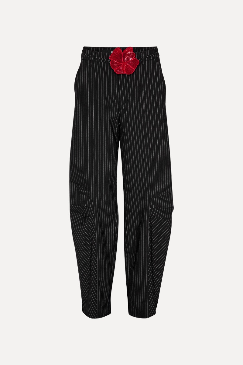 Pinstripe cargo pants new arrivals