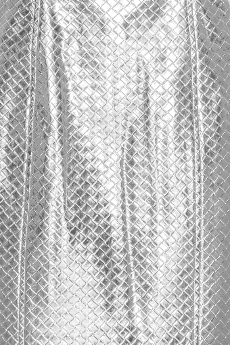 Braided Mini Dress Silver - ROTATE Birger Christensen
