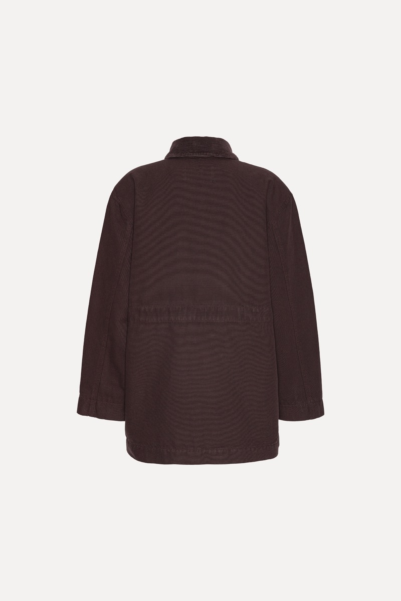 【関税&送料込】Rotate Birger Christensen Heavy Jacket Heavy Woven Jacket Dark Brown - ROTATE Birger Christensen