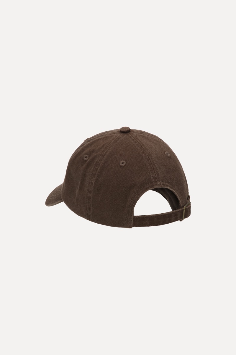 Canvas Logo Cap Dark Brown - ROTATE Birger Christensen