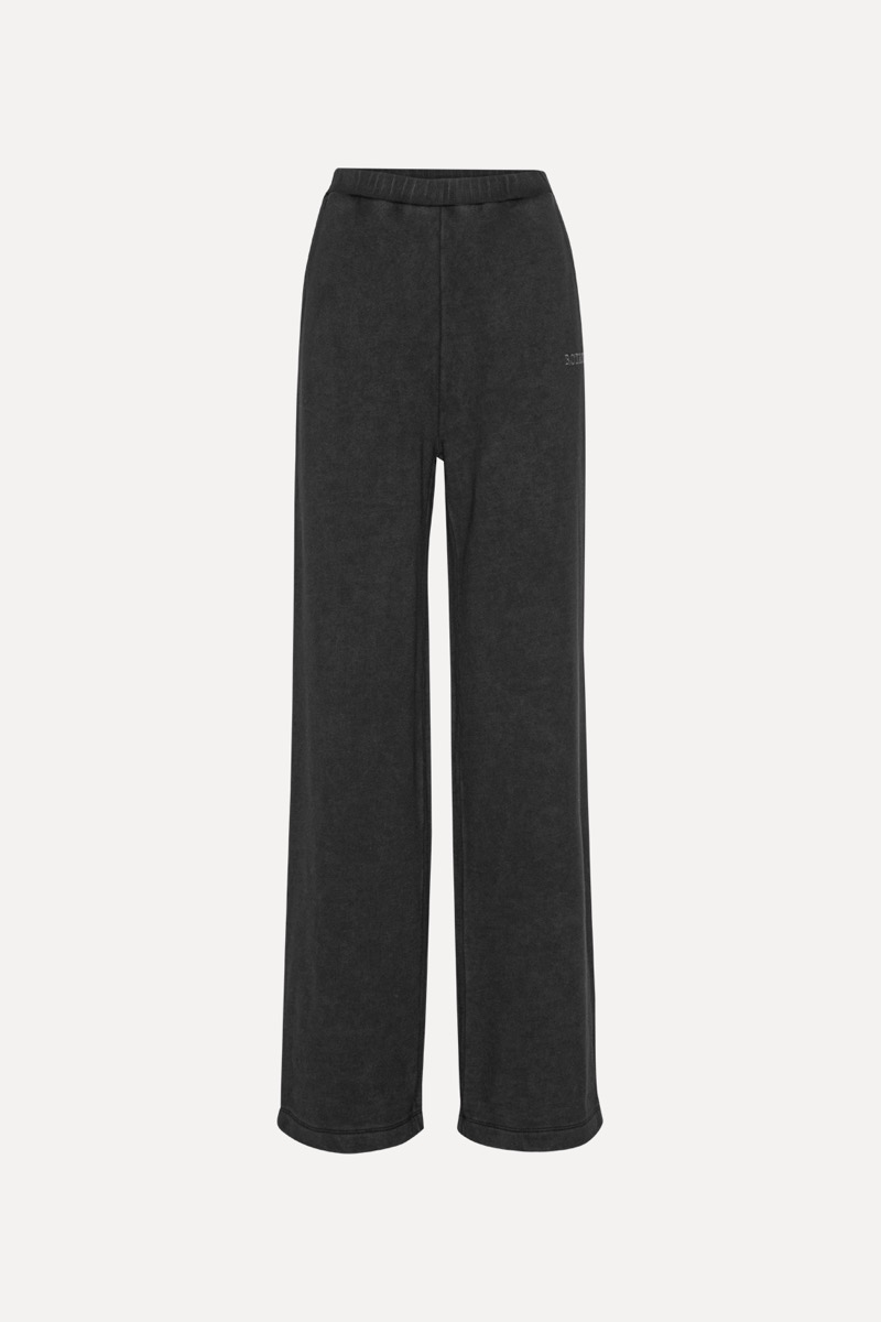 Washed Heavy Sweatpants Black - ROTATE Birger Christensen