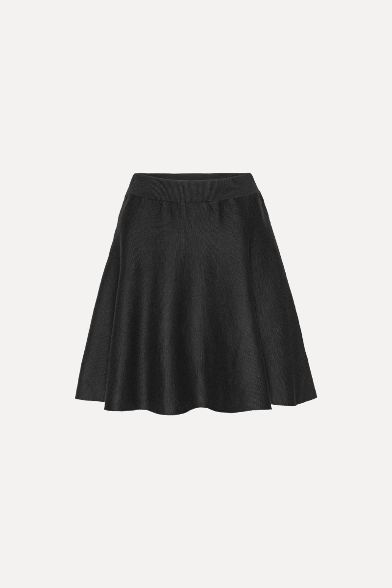 スカート ROTATE MINI SKIRT Boucle Mini Skirt Black Print - ROTATE Birger Christensen