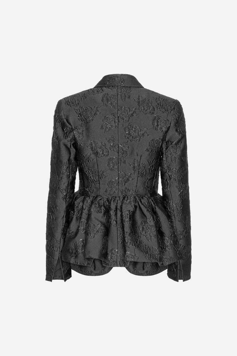 ジャケット Rotate Birger Christensen Black Oversize Blazer With Sequins Oversized Sequins Blazer Black - ROTATE Birger Christensen