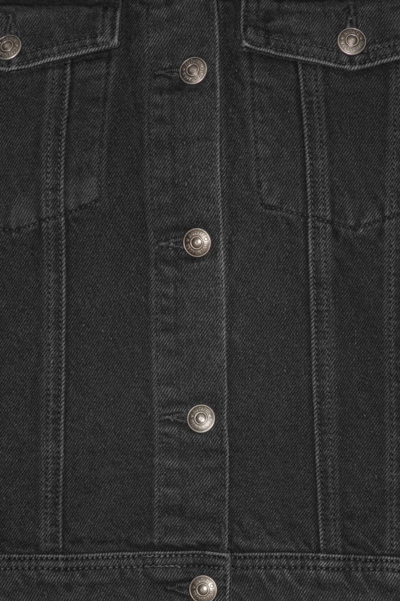 ジャケット ROTATE SS25 'Denim Oversized' jacket (1136122998 2998) Denim Oversized Jacket Dark Grey - ROTATE Birger Christensen