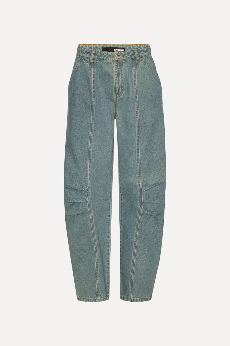 デニム・ジーパン ROTATE SS25 'Sculptured' jeans (1136403049 3049) ROTATE Birger Christensen Sculptured Jeans Blue | BSTN Store