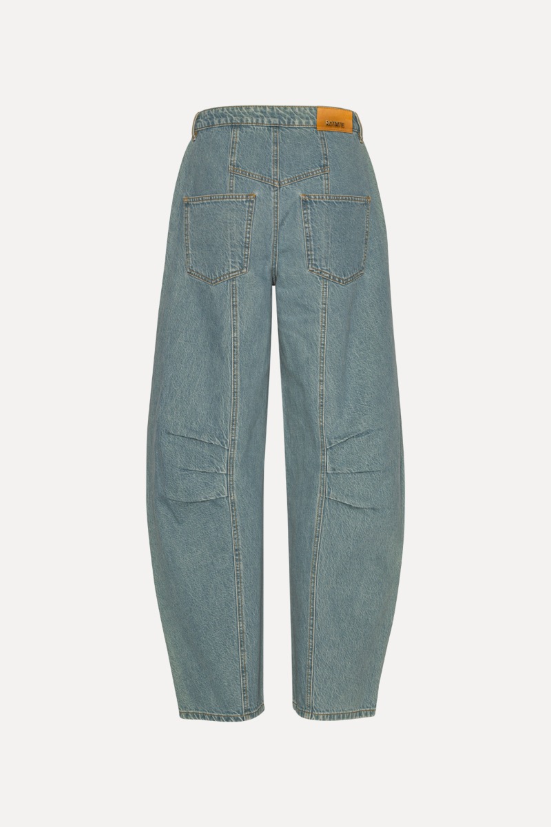 Sculptured Jeans Beige Blue - ROTATE Birger Christensen