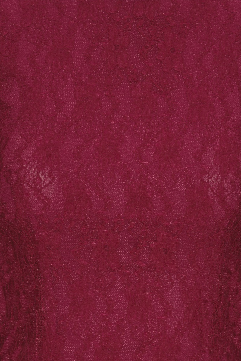 Lace Mini Dress Bordeaux - ROTATE Birger Christensen