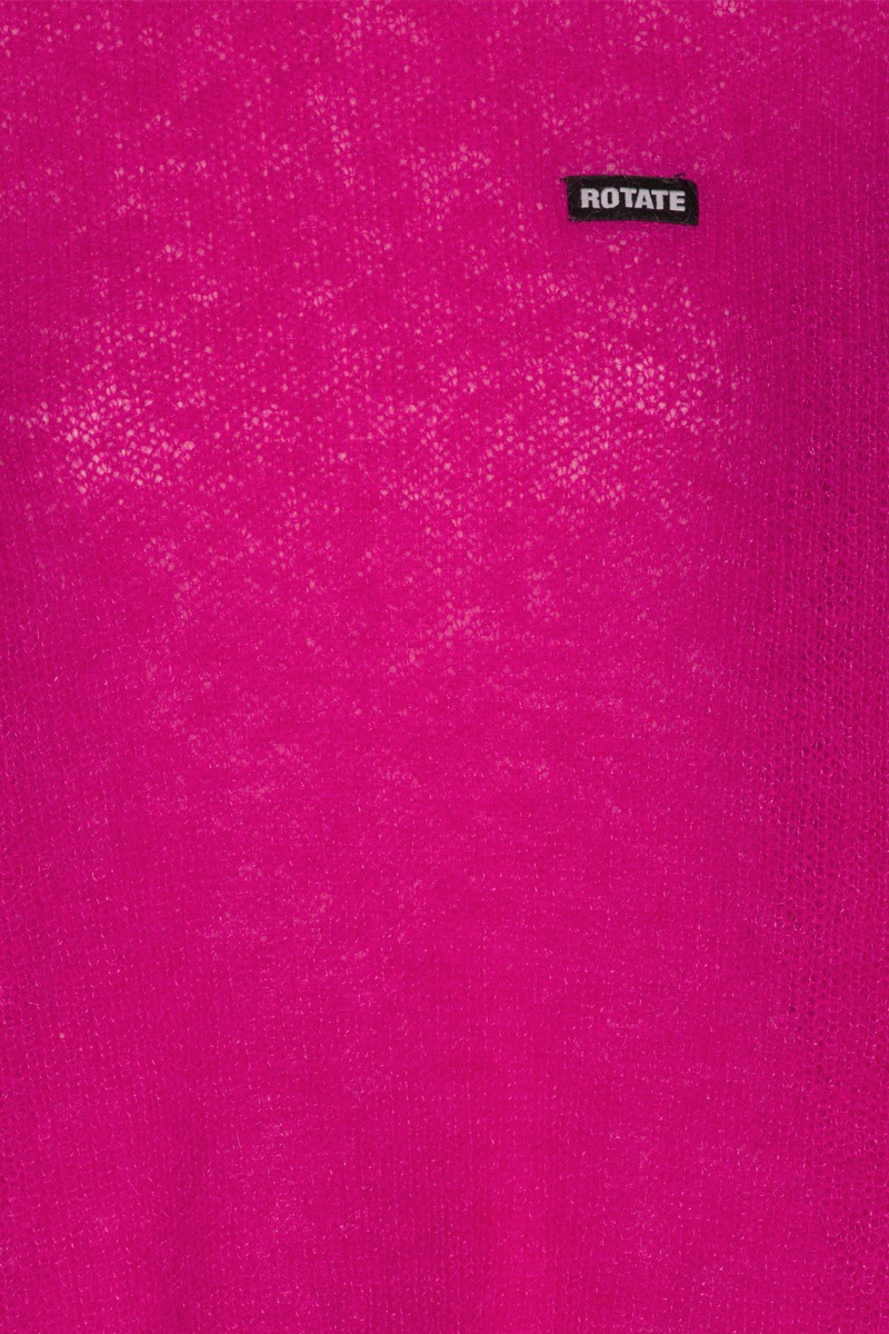 RoséMuse RM logo knit, size L, pink. Other