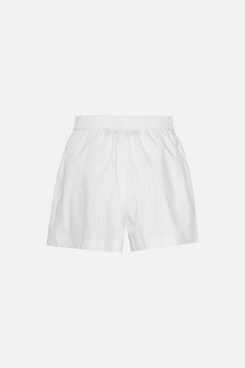 ショートパンツ ROTATE BIRGER CHRISTENSEN 'Elasticated' shorts White Elasticated Shorts Bright White - ROTATE Birger Christensen