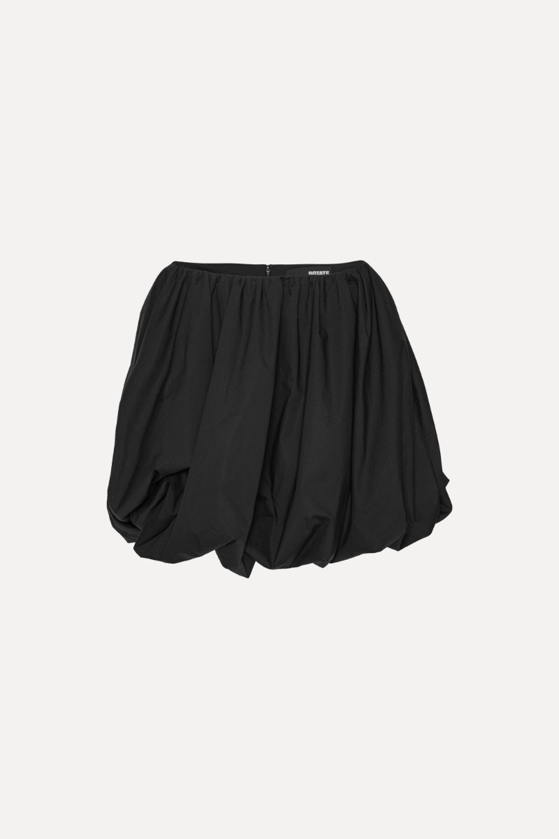 【関税&送料込】Rotate Birger Christensen Black Miniskirt Wi ROTATE BIRGER CHRISTENSEN Jacquard Mini Skirt | Black | FARFETCH