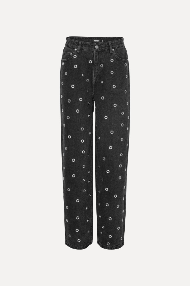 High Rise Jeans Dark Grey - ROTATE Birger Christensen