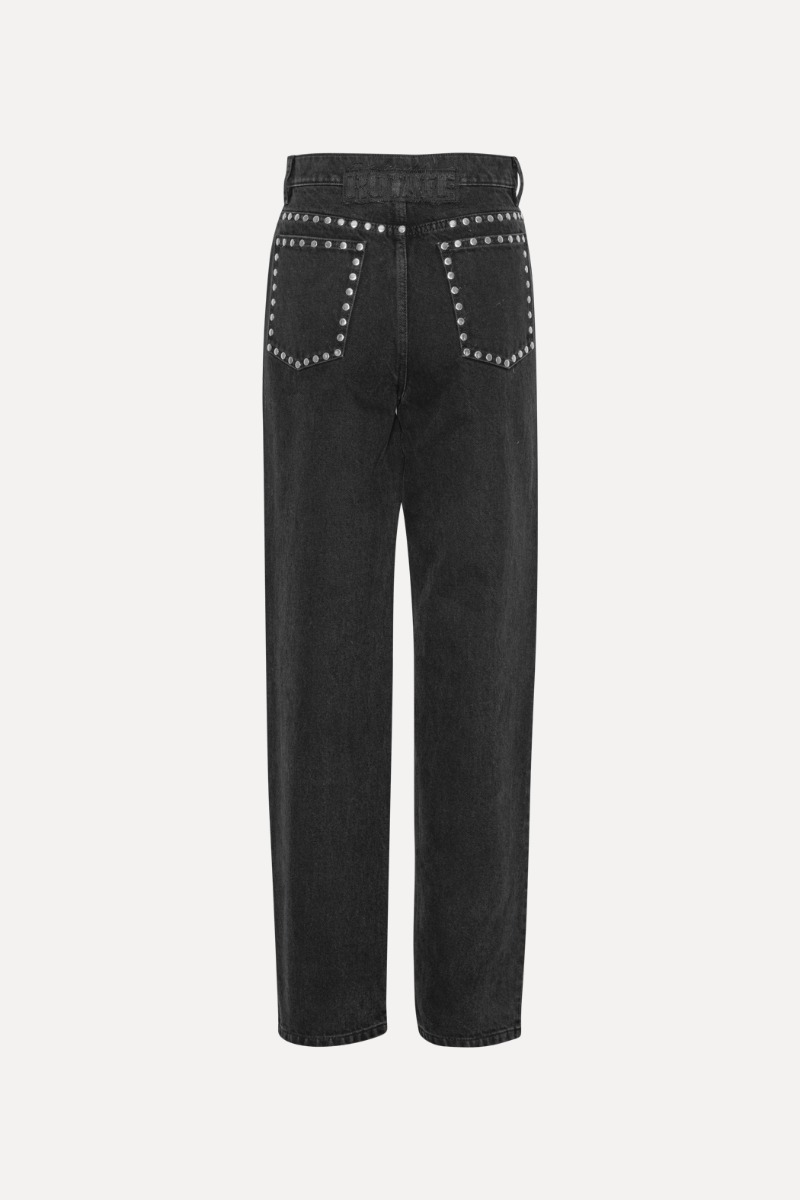 デニム・ジーパン ROTATE BIRGER CHRISTENSEN Jeans 'Twill High Rise' Black 1140022998_dark-grey-