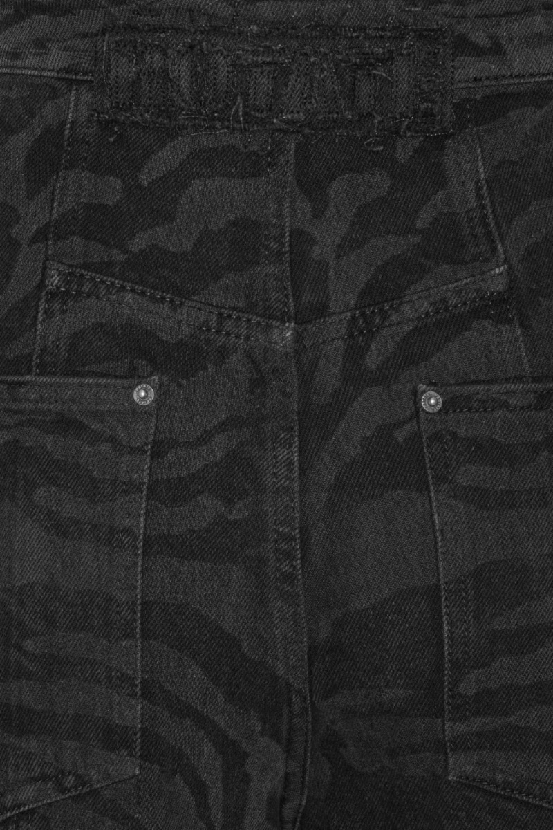 Twill Cargo Pants Black - ROTATE Birger Christensen
