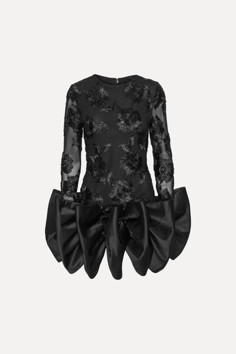 ワンピース REMAIN BIRGER CHRISTENSEN Black polyester mini dress REMAIN BIRGER CHRISTENSEN | Black Women's Short Dress | YOOX