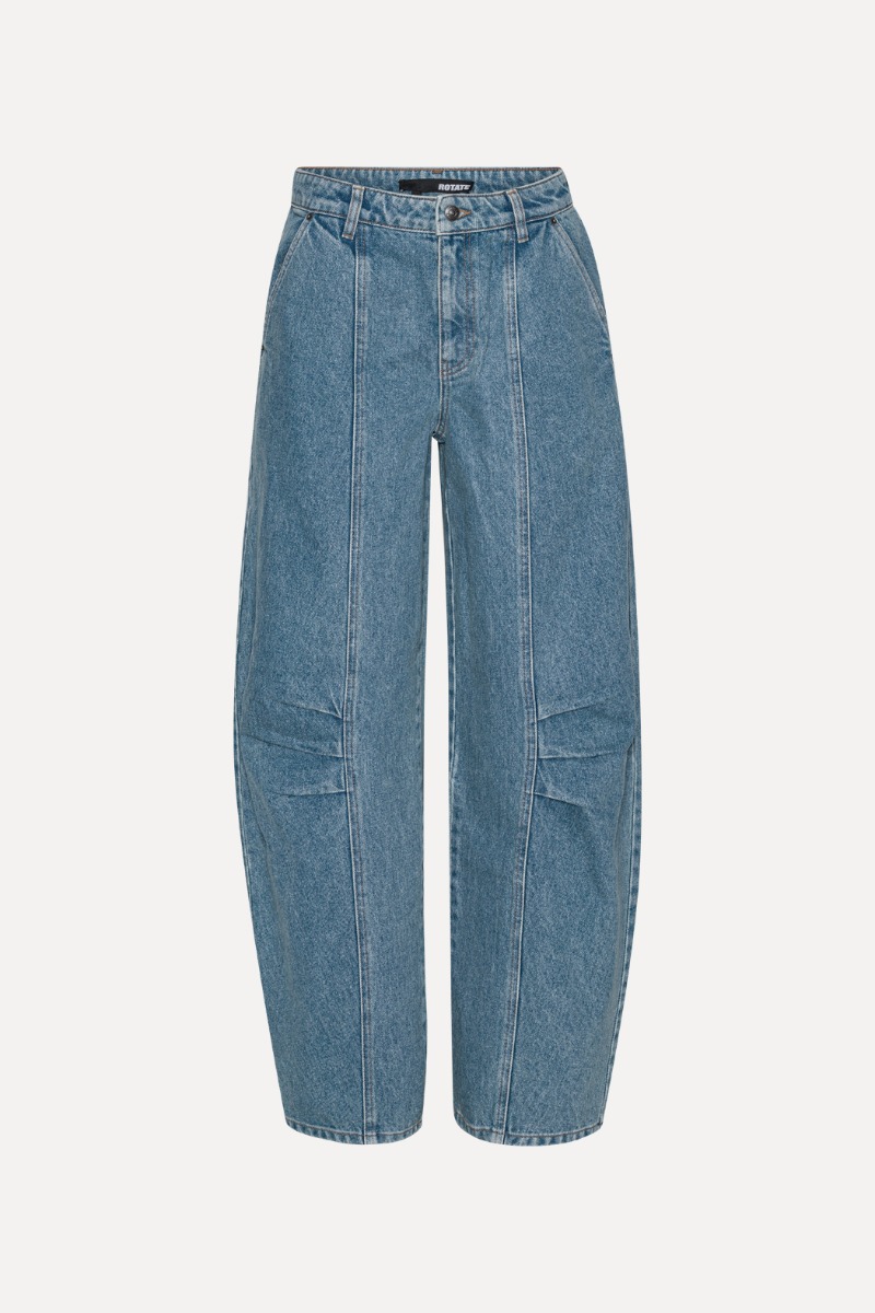 Cargo Denim Pants Vintage Blue - ROTATE Birger Christensen