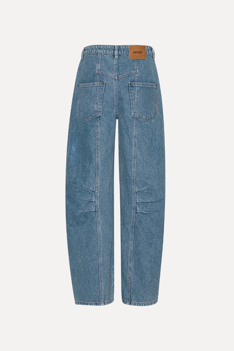 Cargo Denim Pants Vintage Blue - ROTATE Birger Christensen