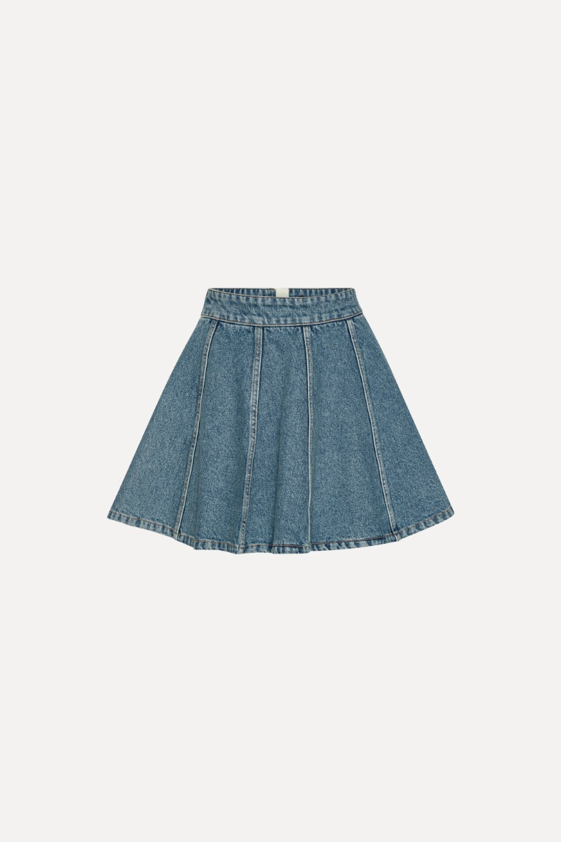 Denim Mini Skirt Vintage Blue - ROTATE Birger Christensen