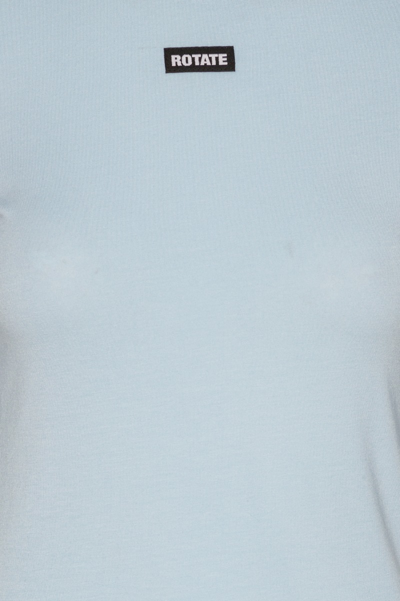 Long Sleeve T-shirt Light Blue - ROTATE Birger Christensen
