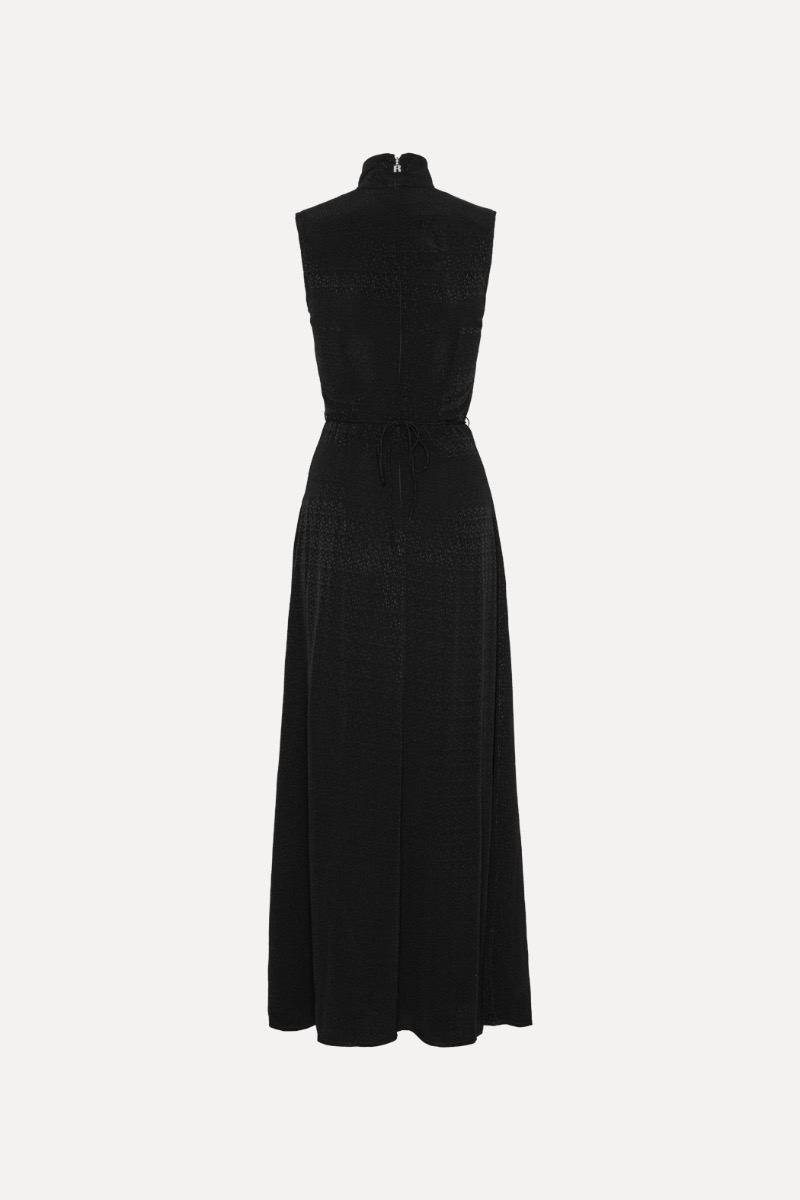 Sleeveless Maxi Dress Black - ROTATE Birger Christensen