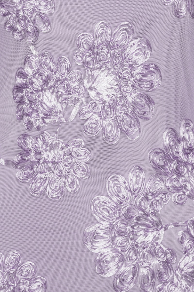 3d Mesh Mini Dress Purple - ROTATE Birger Christensen