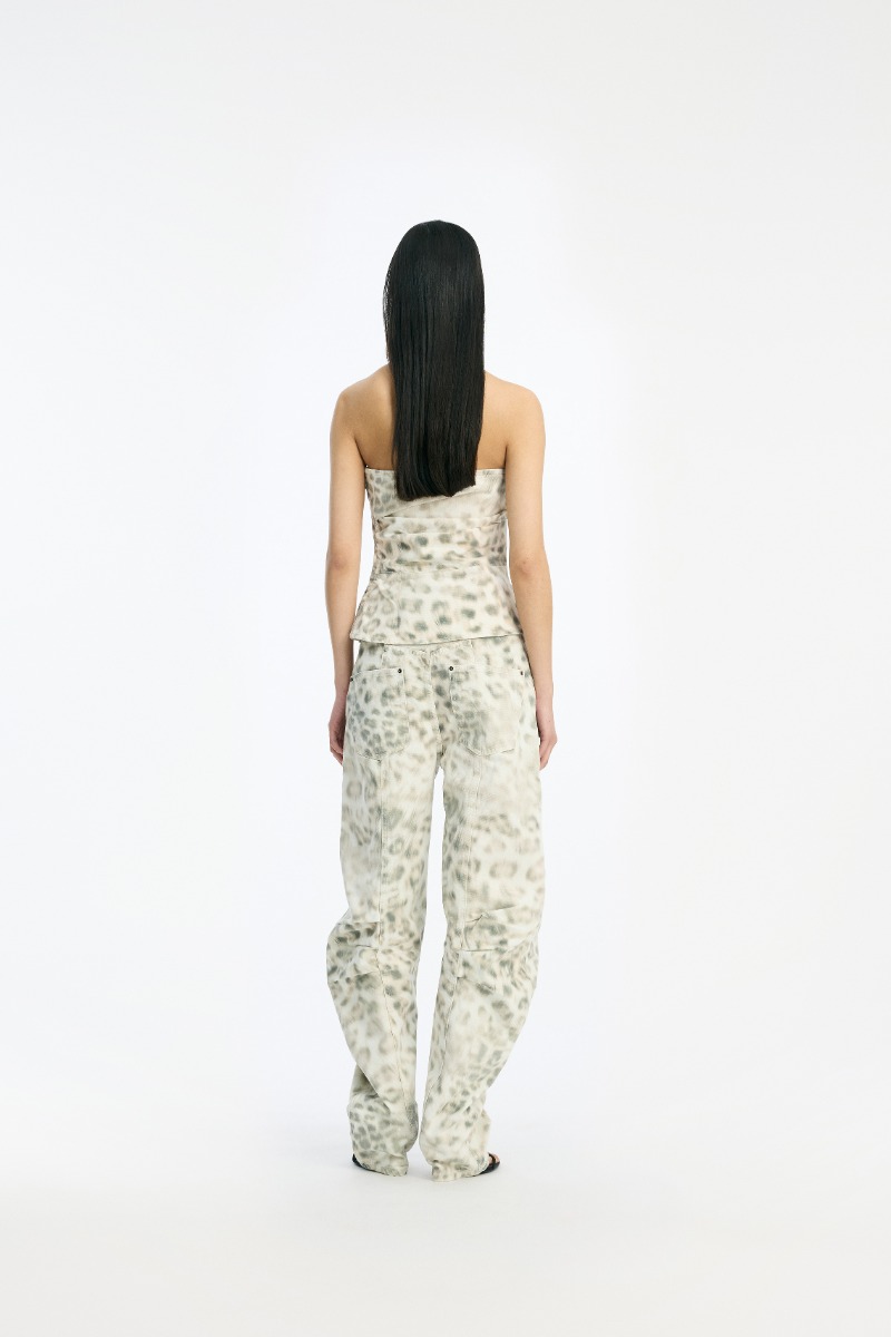 パンツ ROTATE BIRGER CHRISTENSEN 'Printed Twill Cargo' pants rotate_pf25_111124_1_113887100
