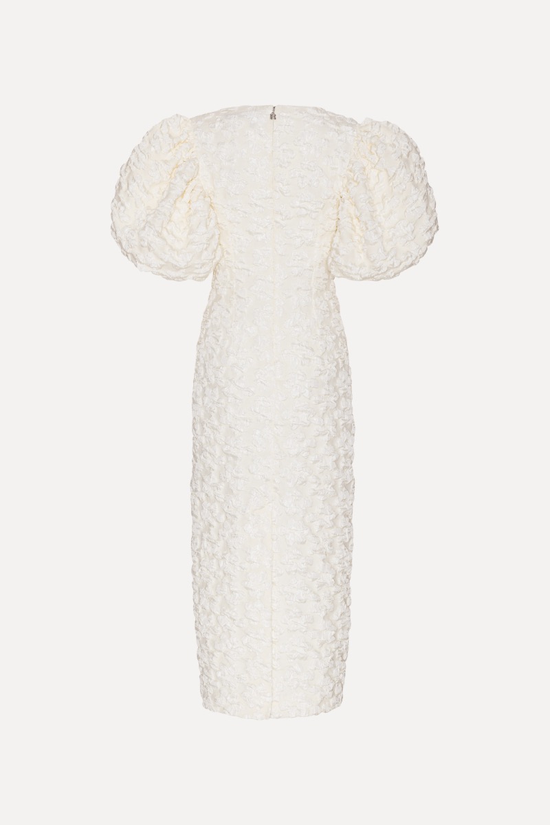 関税込【Rotate】Jacquard midi dress Jacquard Midi Dress | Rotate | PB.nl