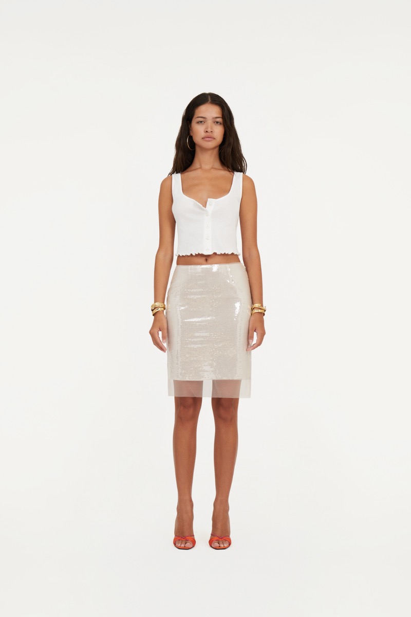 スカート ROTATE BY BIRGERCHRISTENSEN Women Skirts 11147820984006 Gray 22535370_53125151_600.jpg