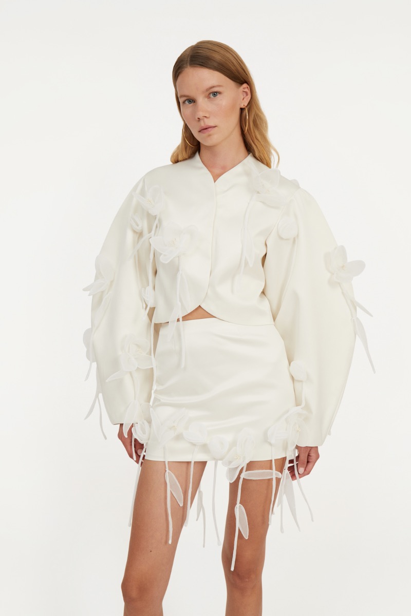 katie EASTER BUNNY frill skirt 白 Katie J NYC Girls Tween Lucy Skirt - White – I Love Sweet Treatz