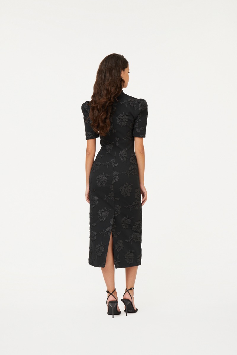 関税込【Rotate】Jacquard dress Rotate Jacquard Wrap Dress – Cycle Platform