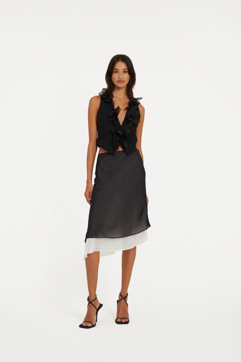 Balloon Skirt Black - ROTATE Birger Christensen