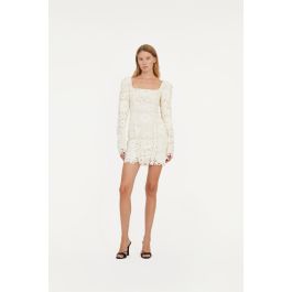 ワンピース ROTATE FW25 '3D Lace Ls Mini' dress (1150321725 1725) 150824_rotate_wedding_7_113780