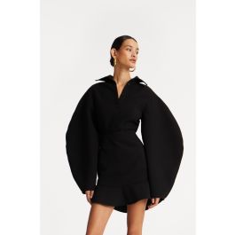 Suiting Fitted Shirt Black - ROTATE Birger Christensen
