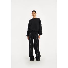 【関税&送料込】Rotate Birger Christensen Sports Pants Terry Terry Back Sweatpants Bordeaux - ROTATE Birger Christensen