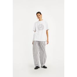【関税&送料込】Rotate Birger Christensen Black Cotton Pant Bottoms | ROTATE Birger Christensen