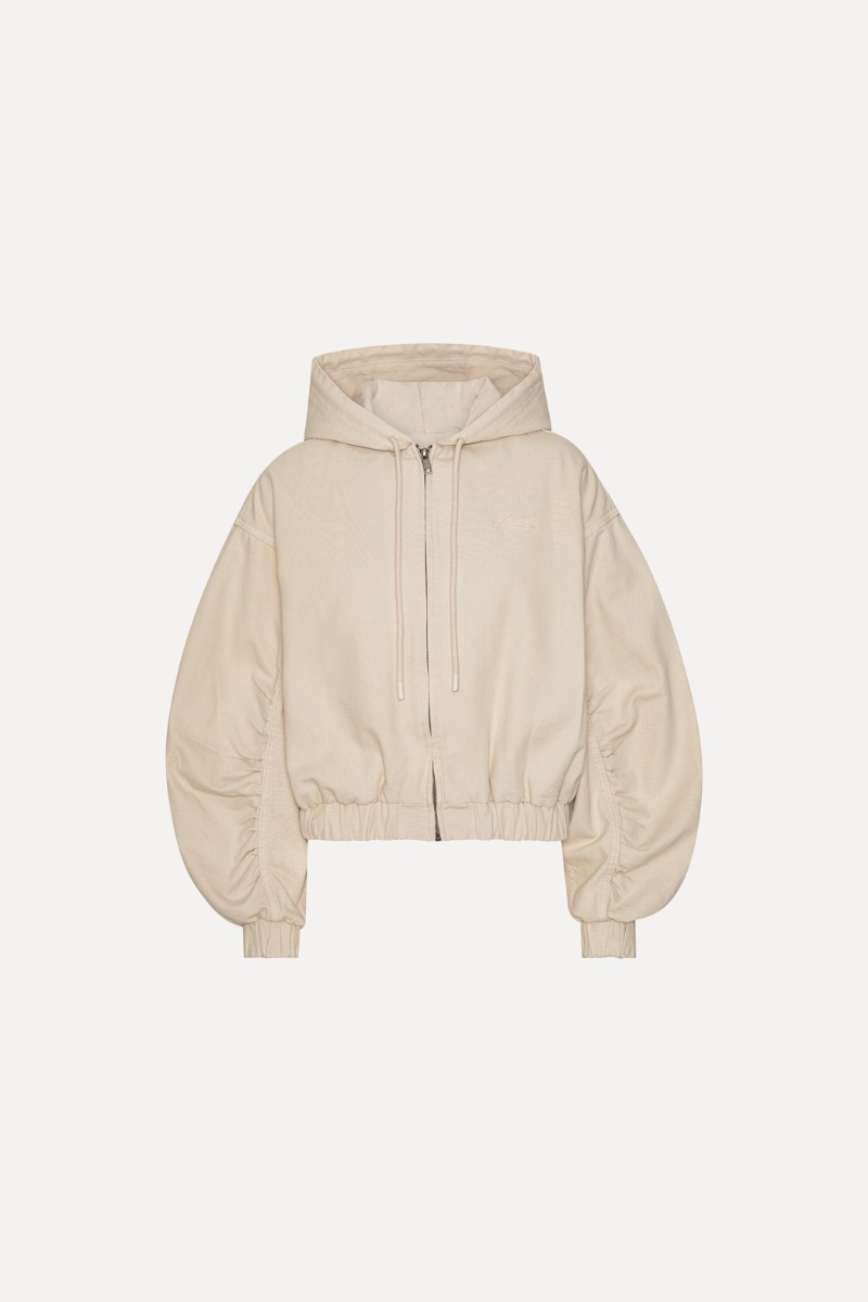 ジャケット Rotate Birger Christensen Heavy Jacket Heavy Woven Jacket Beige - ROTATE Birger Christensen