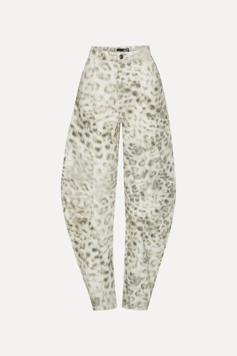 パンツ ROTATE BIRGER CHRISTENSEN 'Printed Twill Cargo' pants Printed Twill Cargo Pants Black Print - ROTATE Birger