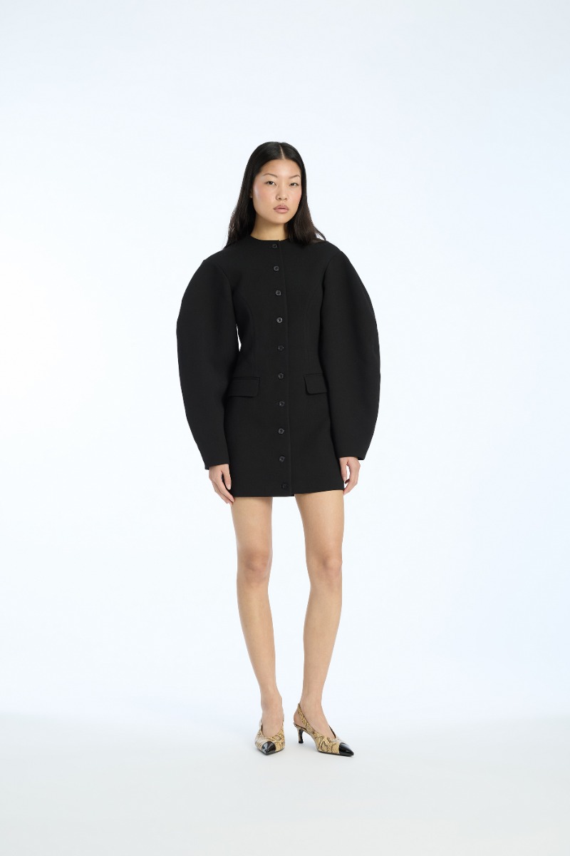 Tailored Mini Dress Black - ROTATE Birger Christensen