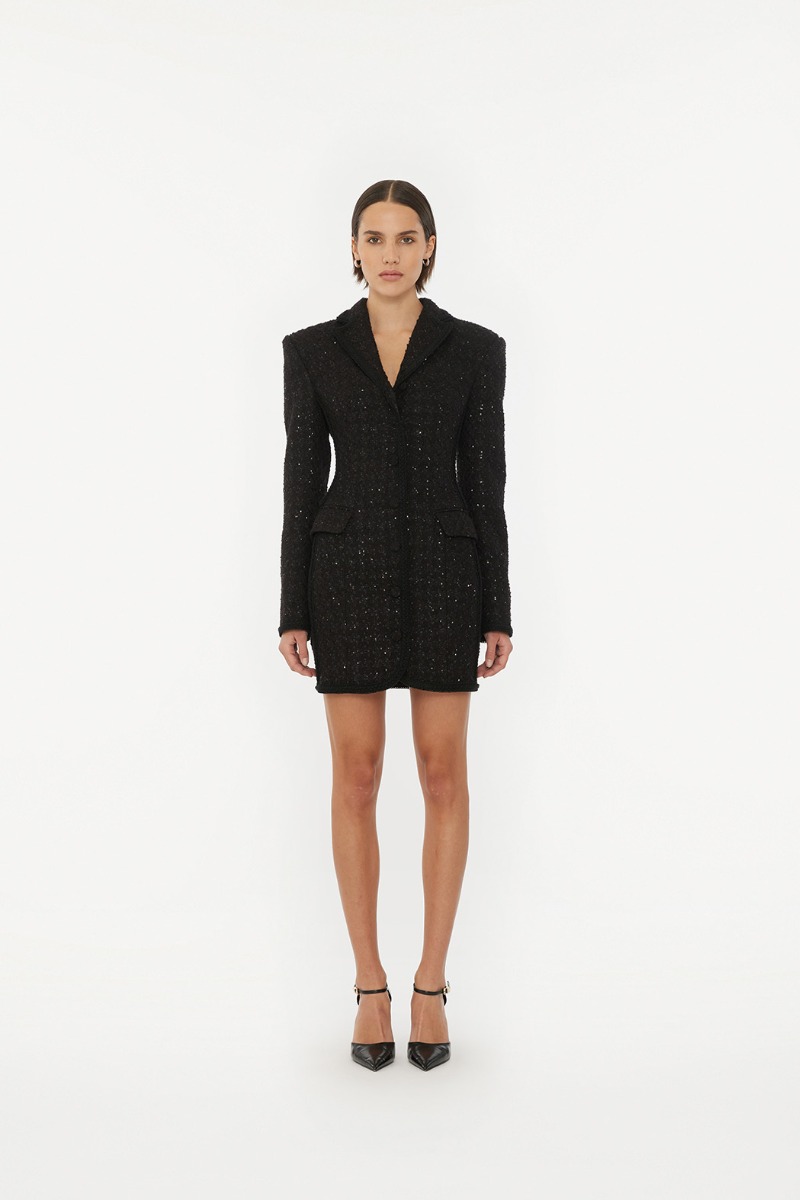Boucle blazer dress 2025