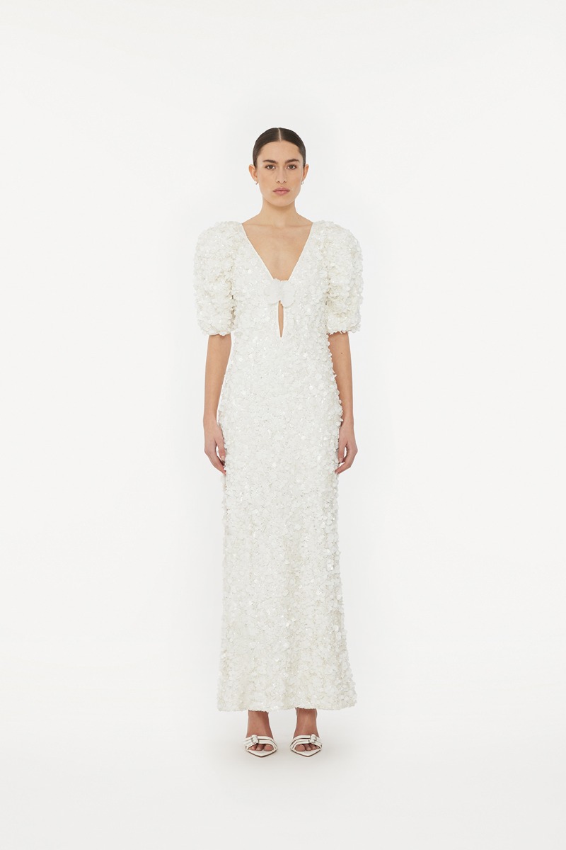 【関税&送料込】Rotate Birger Christensen Midi Dress Chiffon Midi Dress by ROTATE Birger Christensen | Rent the