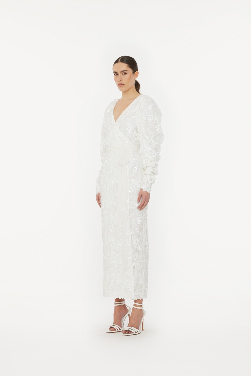 スカート ROTATE BIRGER CHRISTENSEN Boucle midi dress ROTATE Birger Christensen Dress Boucle Midi | WAKAKUU