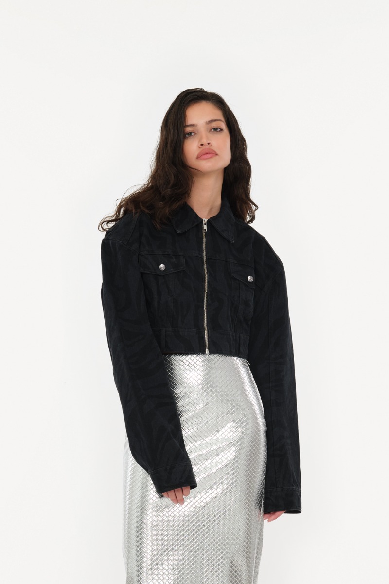Oversized Sequins Blazer Black - ROTATE Birger Christensen